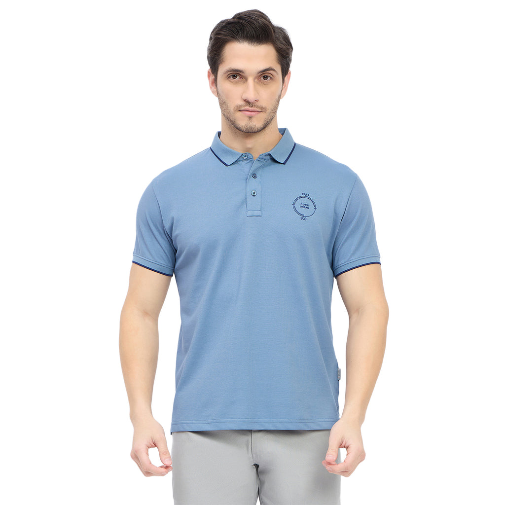 Duke Urban Men Half Sleeve Cotton T-shirt (LF7319)