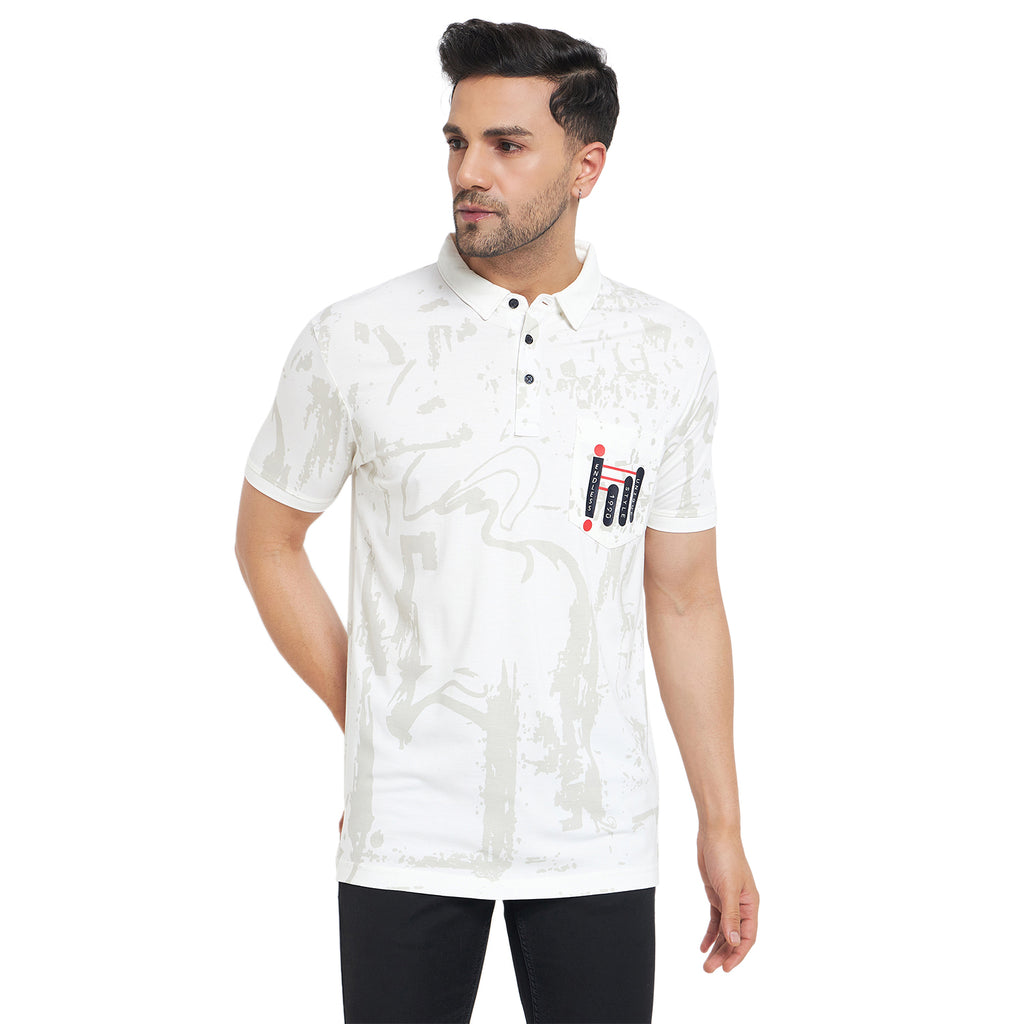 Duke Urban Men Half Sleeve Cotton T-shirt (MLF7118)