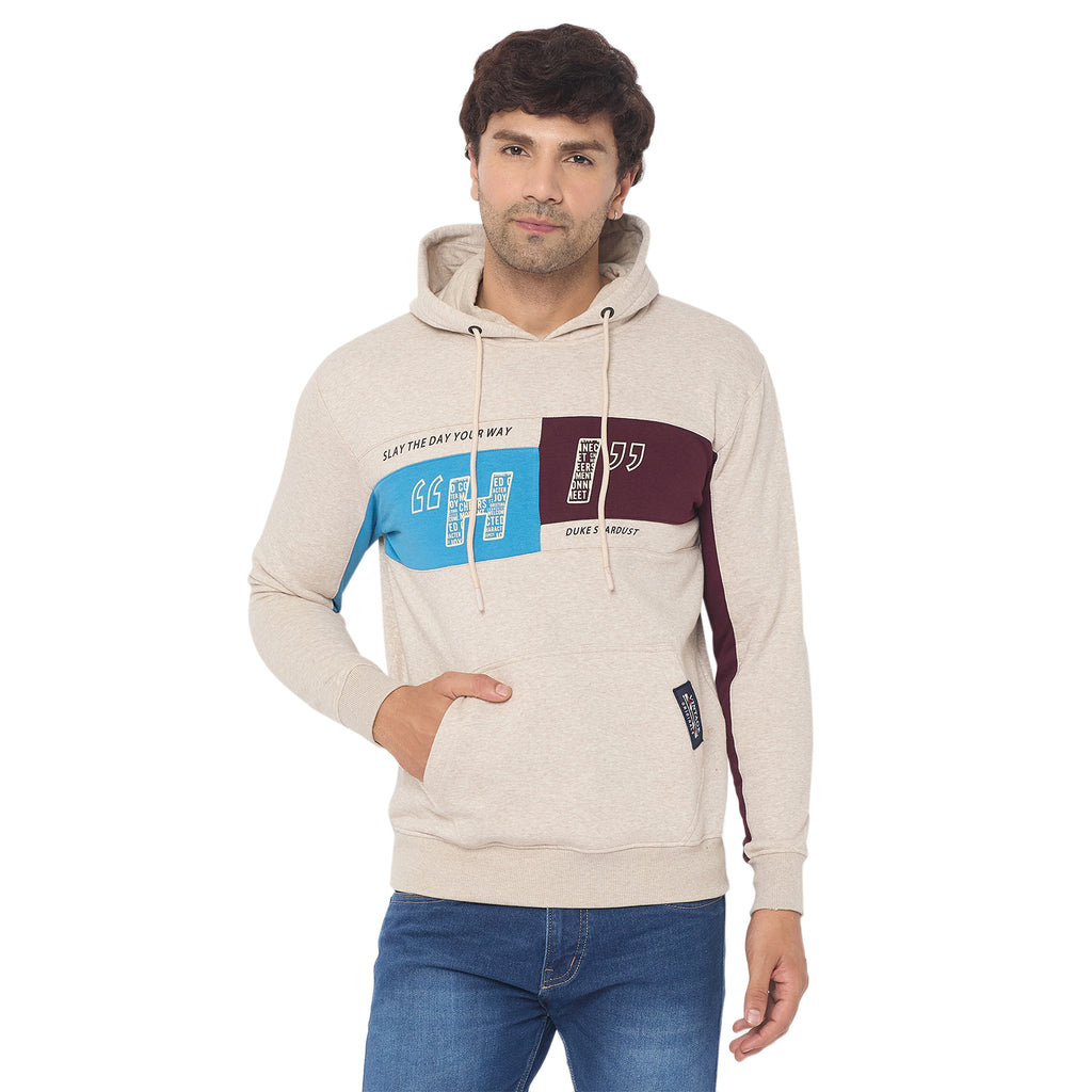 Duke Urban Men Color Block Sweatshirt (LF6277)