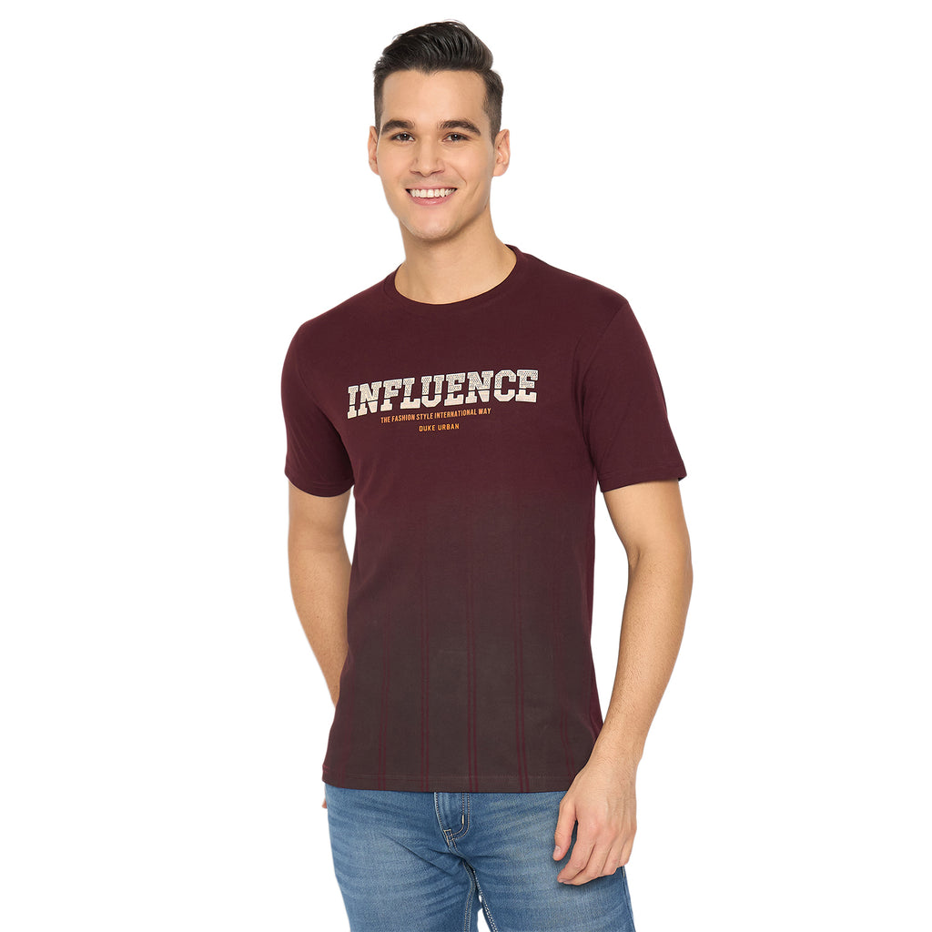 Duke Urban Men Half Sleeve Cotton T-shirt (ONLF299)