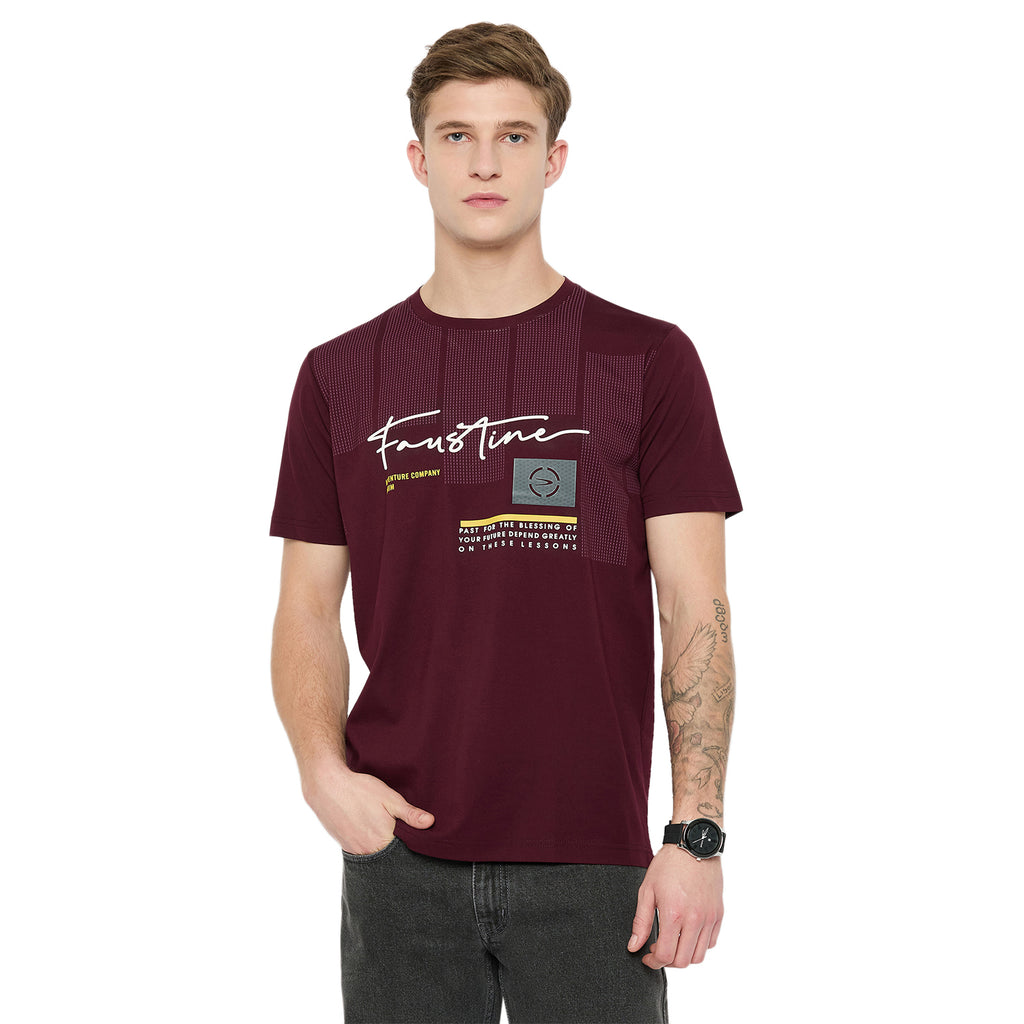 Duke Urban Men Half Sleeve Cotton Tshirt (LF7342)
