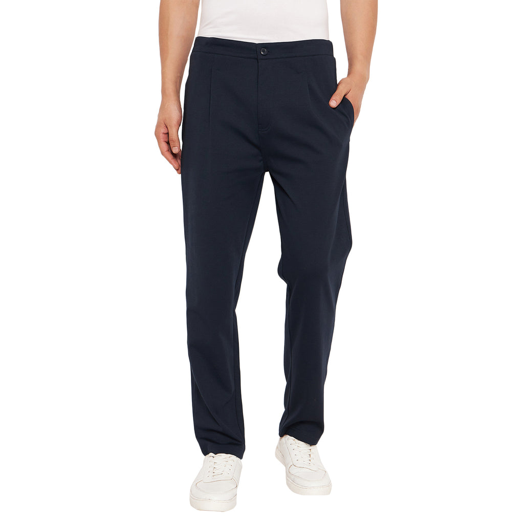 Duke Urban Men Solid Track Pant (LF5661)