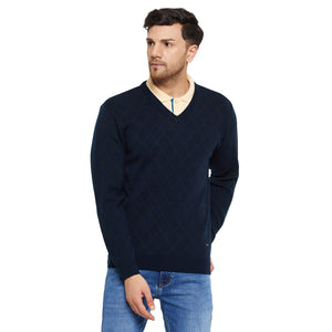 Duke Stardust Men Full Sleeve V Neck Sweater (SDS2127)