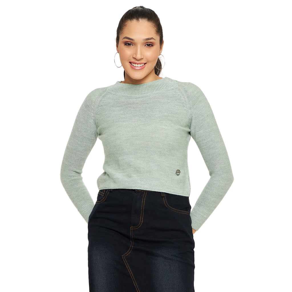 Duke Urban Women Full Sleeve Crop Pullover (SDS1235)