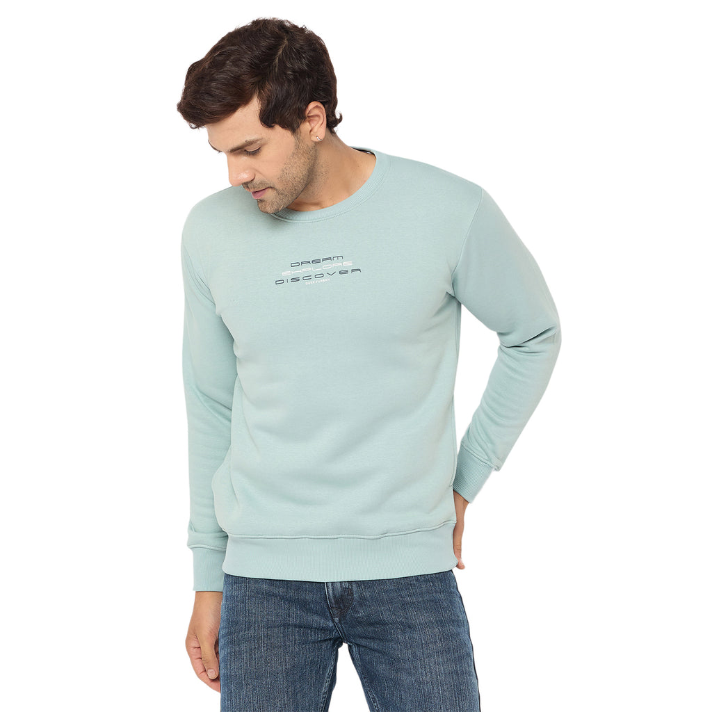 Duke Urban Men Solid Sweatshirt (LF6451)