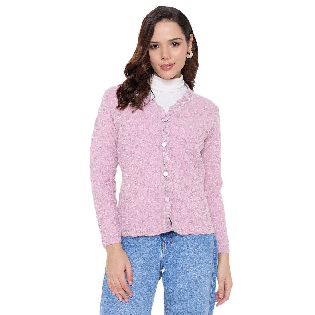 Duke Urban Women Full Sleeve Front Open Sweater (SDS1340)