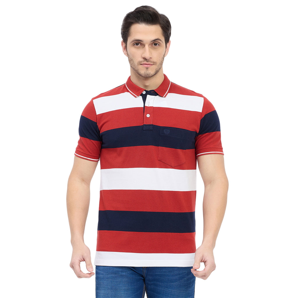 Duke Urban Men Half Sleeve Cotton T-shirt (LF7209)