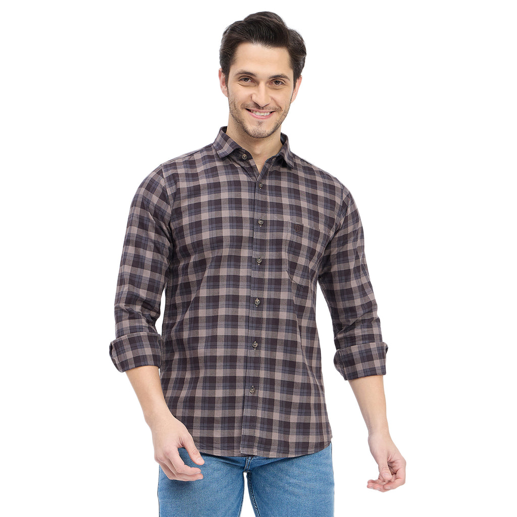 Duke Urban Men Full Sleeve Cotton Shirt (SDO8CKAM)