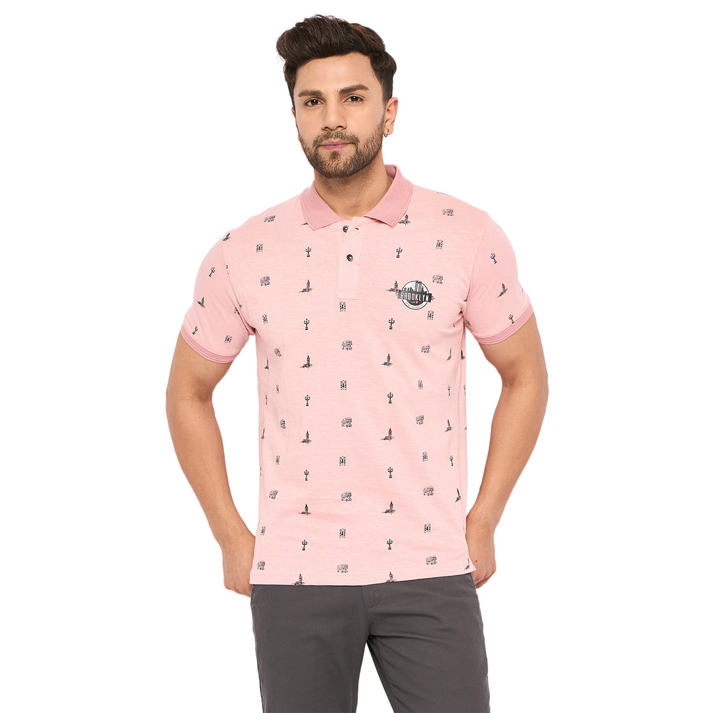 Duke Urban Men Half Sleeve Cotton T-shirt (LF5837)