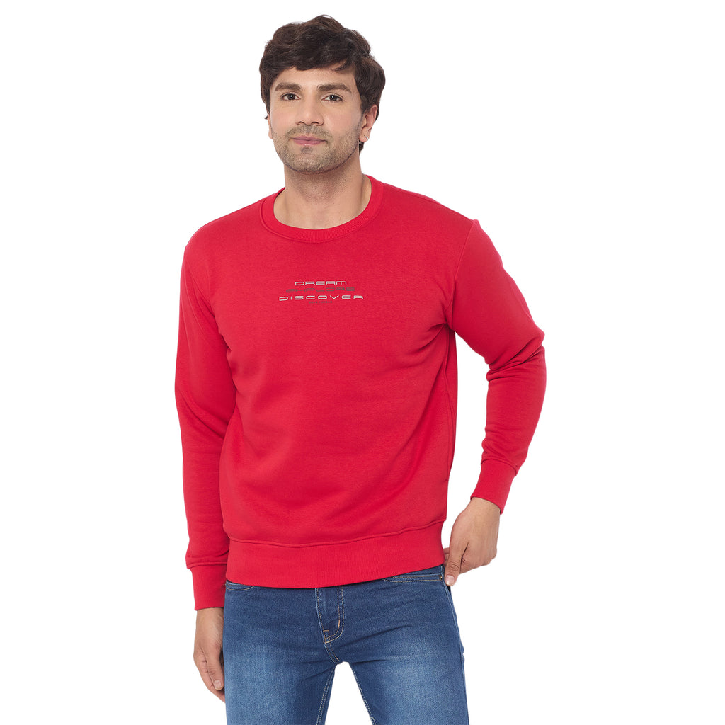Duke Urban Men Solid Sweatshirt (LF6451)
