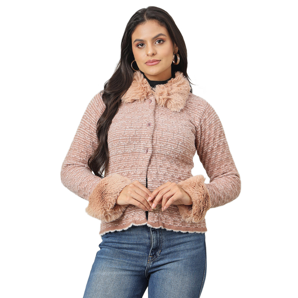 Duke Urban Women Front Open Short Sweater (SDS1308)