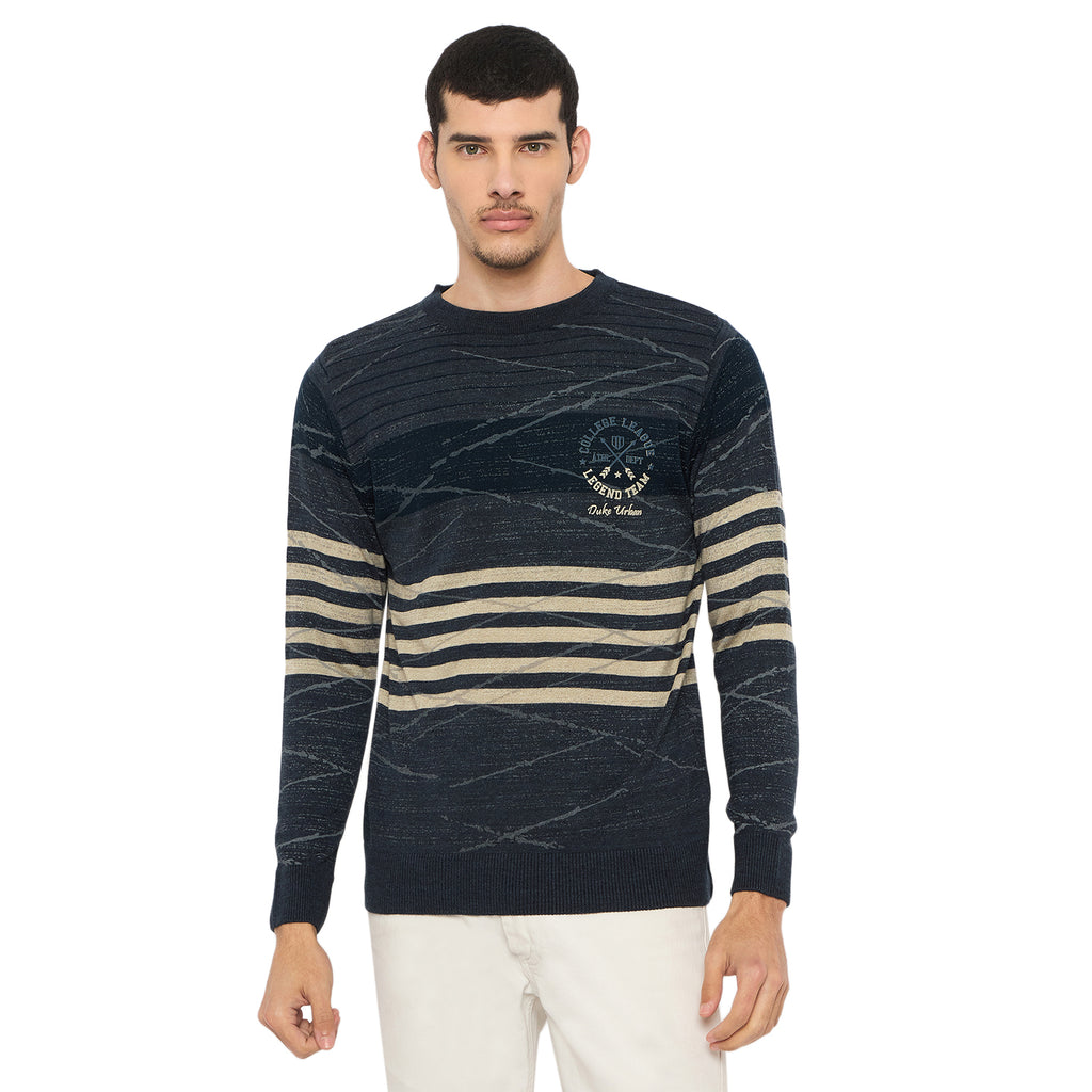 Duke Urban Men Full Sleeve Round Neck Sweater (SDS2210)