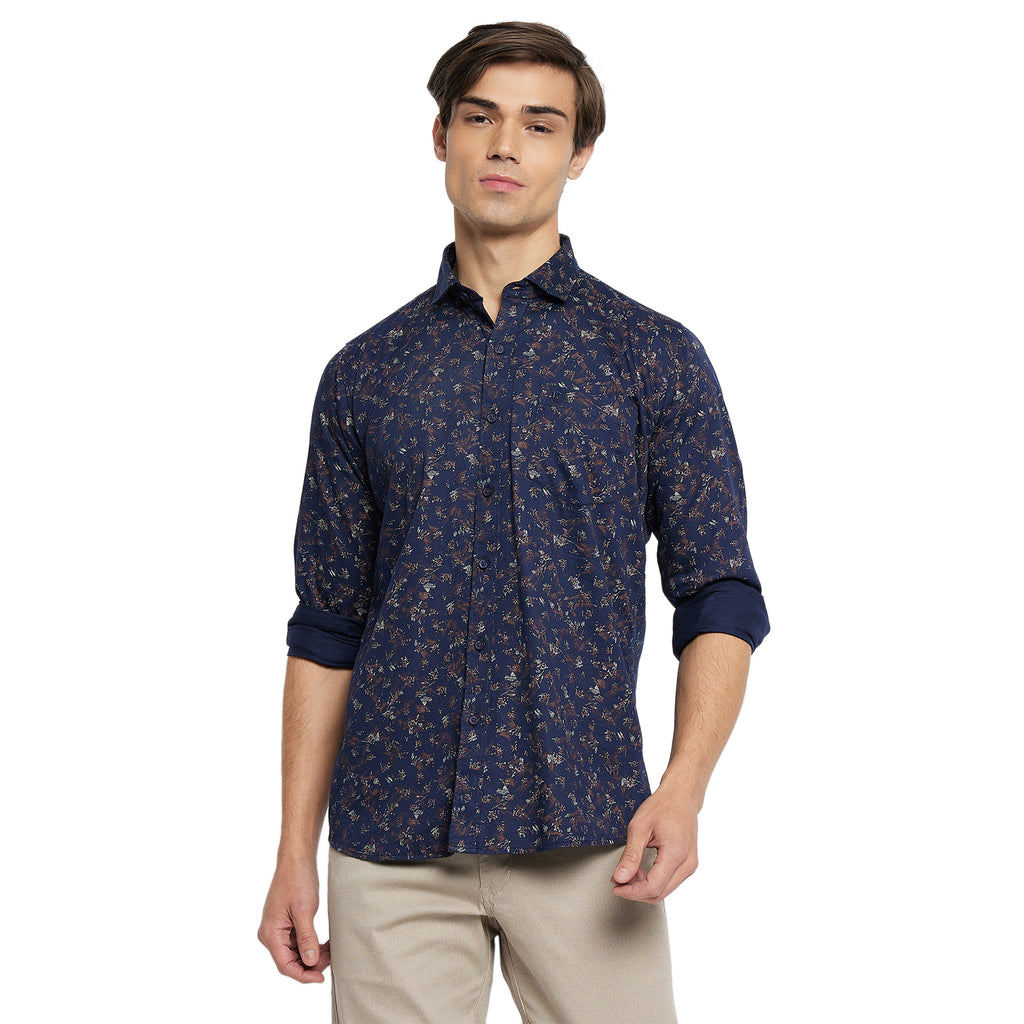 Duke Urban Men Full Sleeve Cotton Shirt (SDO8PRSN)