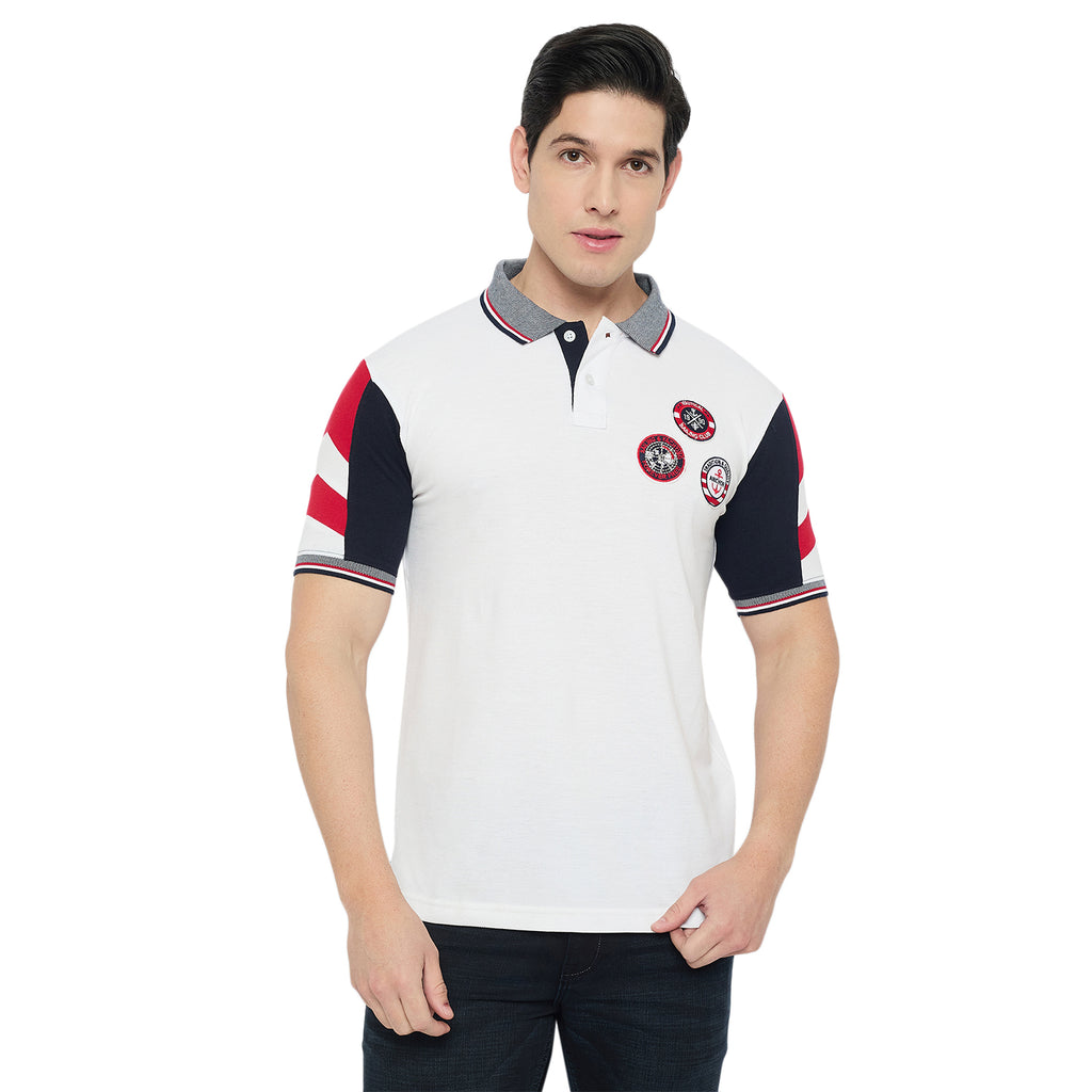 Duke Urban Men Half Sleeve Cotton Tshirt (LF7398)