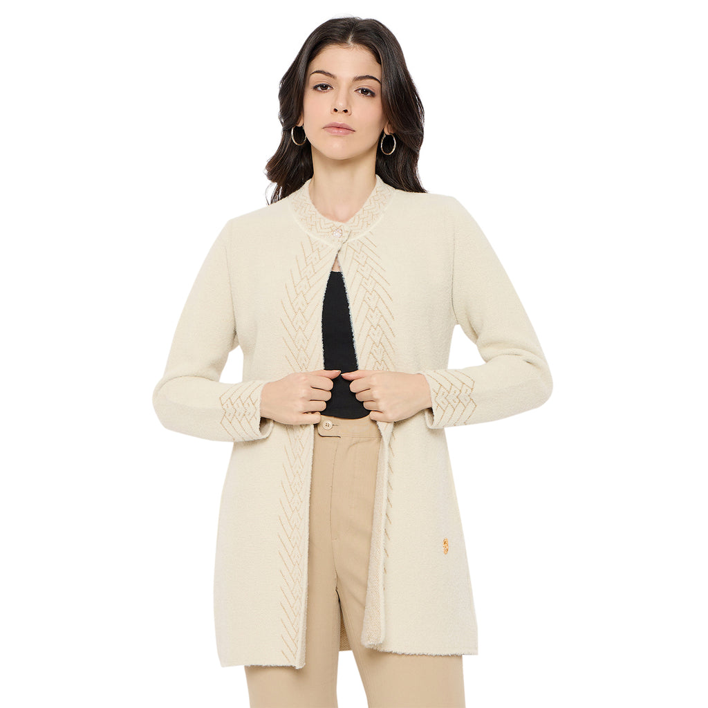 Duke Urban Women Full Sleeve Long Shrug (SDS1399)