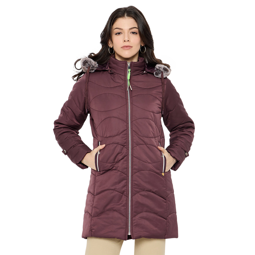 Duke Urban Women Full Sleeve Long Jacket (SDZ4126)