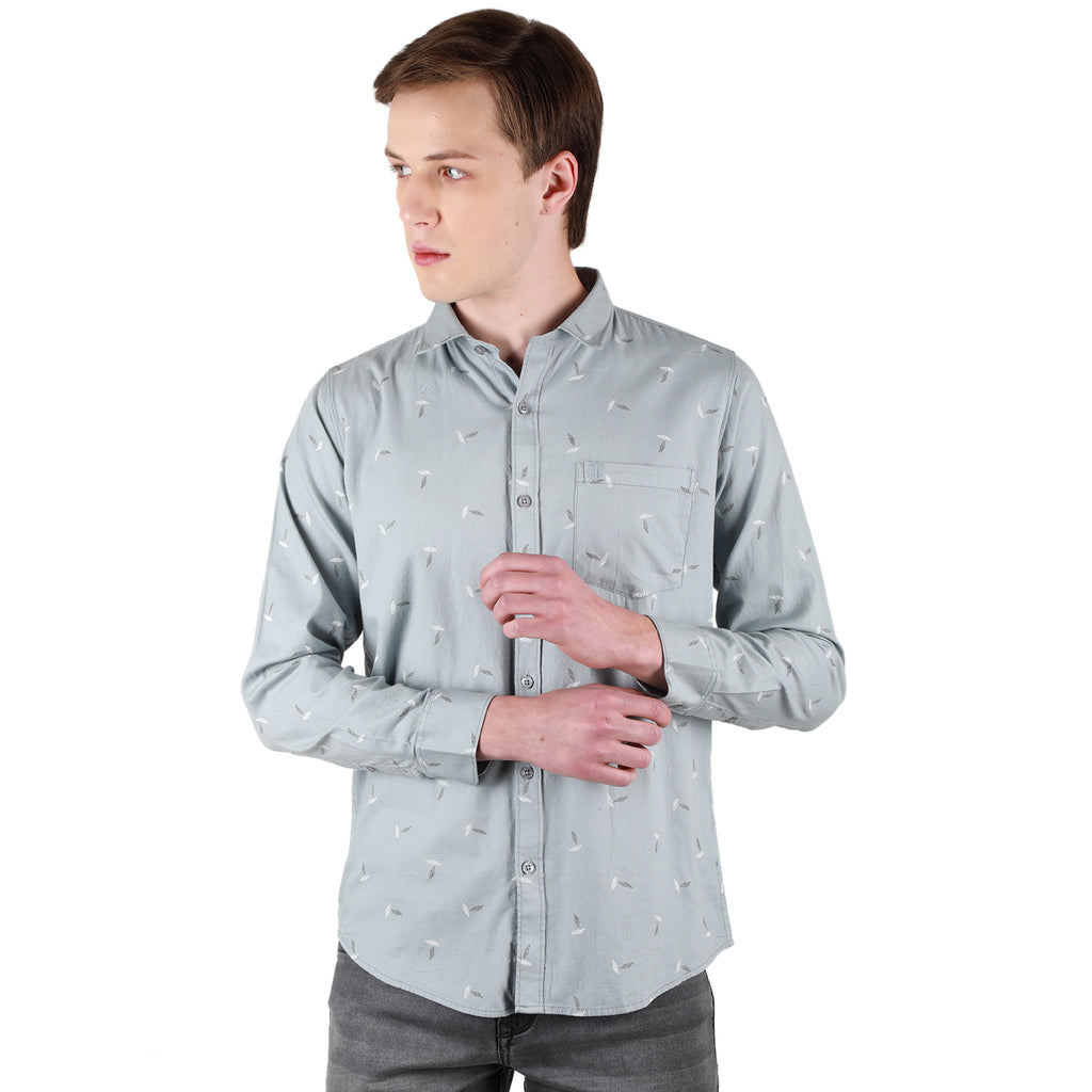 Duke Urban Men Full Sleeve Cotton Shirt (SD7PLDAQ)