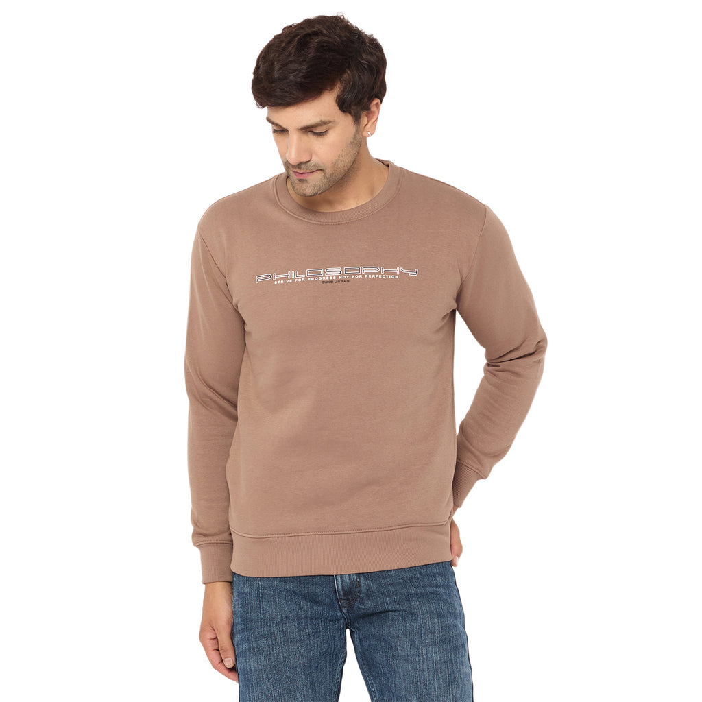 Duke Urban Men Solid Sweatshirt (LF6451)