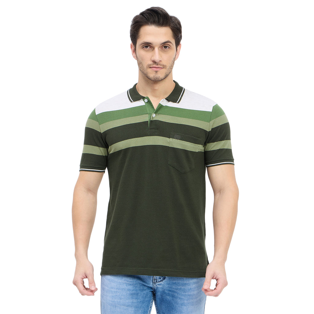 Duke Stardust Men Half Sleeve Cotton T-shirt (LF7244)