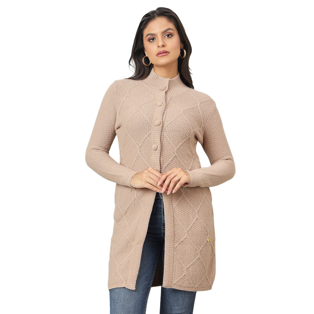 Duke Urban Women Long Coat Regular Sweater (SDS1335)
