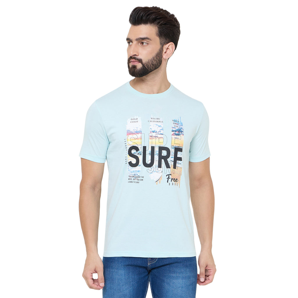 Duke Urban Men Half Sleeve Cotton Tshirt (LF7049)