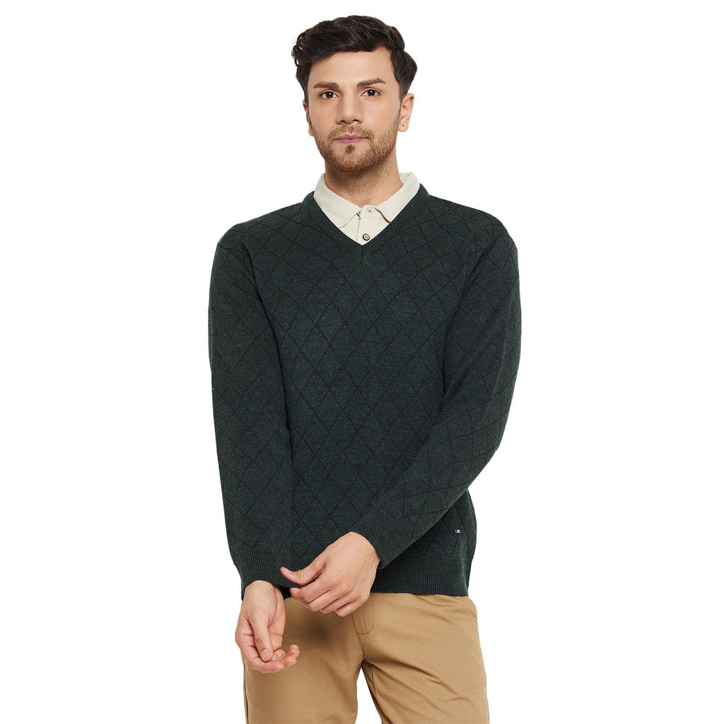 Duke Urban Men Full Sleeve V Neck Sweater (SDS2127)