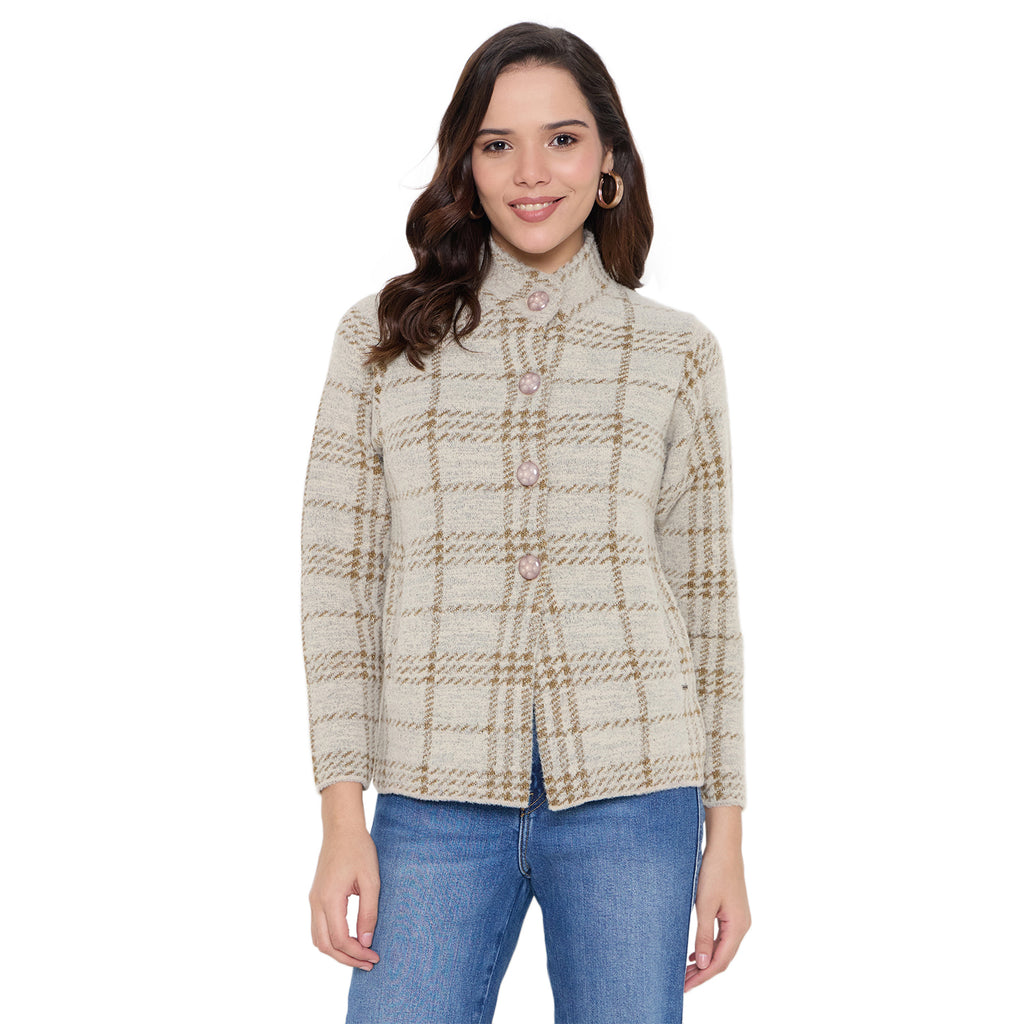 Duke Urban Women Full Sleeve Front Open Cardigan (SDS1343)