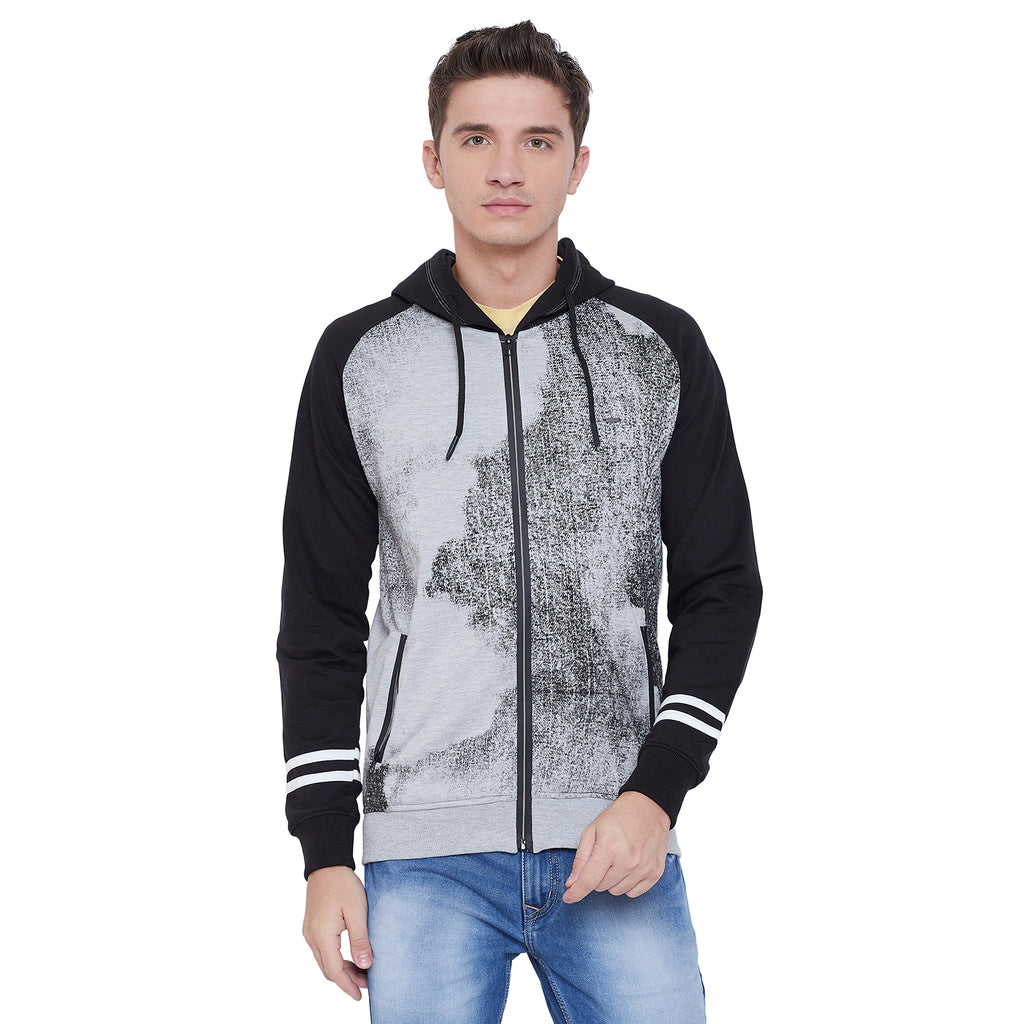 Duke Urban Men Zipper Hooded Sweatshirt (MTLF137)