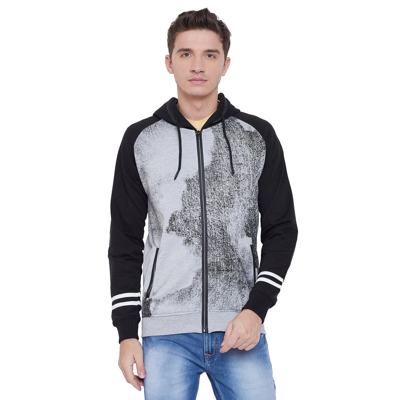 Duke Urban Men Zipper Hooded Sweatshirt (MTLF137)