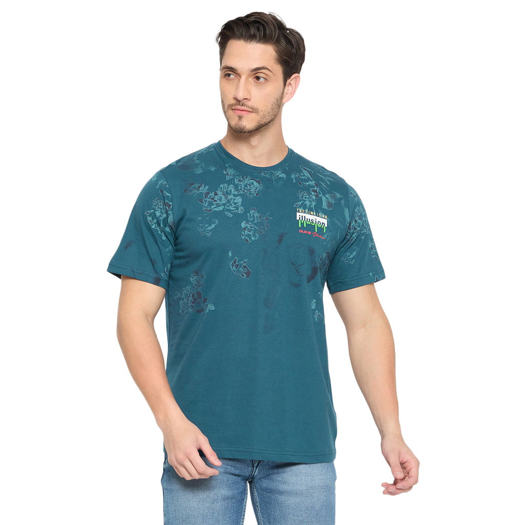 Duke Urban Men Half Sleeve Cotton T-shirt (LF7224)