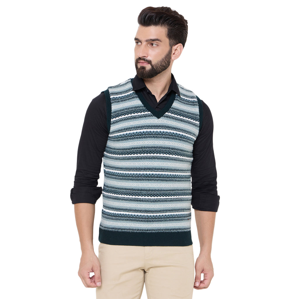 Duke Urban Men V Neck Reversible Sweater (SDS2287)