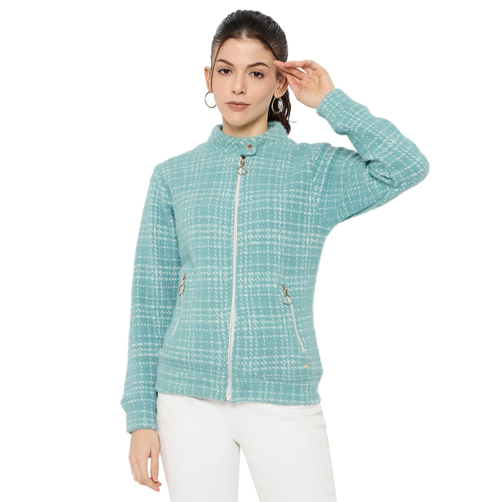 Duke Urban Women Full Sleeve Zipper Sweatshirt (LFX863)