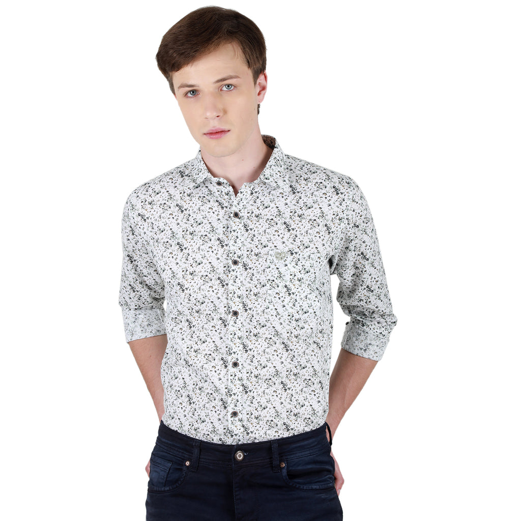 Duke Urban Men Full Sleeve Cotton Shirt (SDO6PRTI)