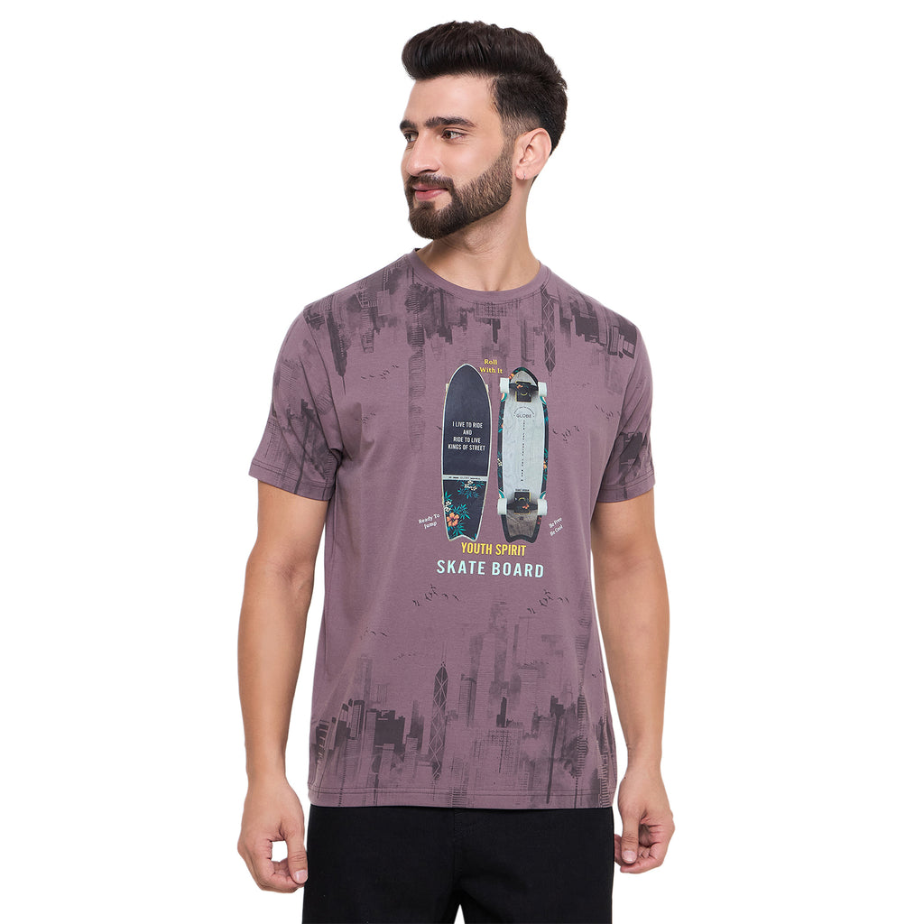Duke Urban Men Half Sleeve Cotton Tshirt (LF7226)