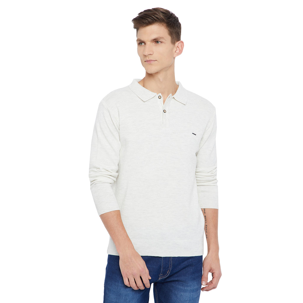 Duke Urban Men Collared Neck Full Sleeve Sweater (SDS711)