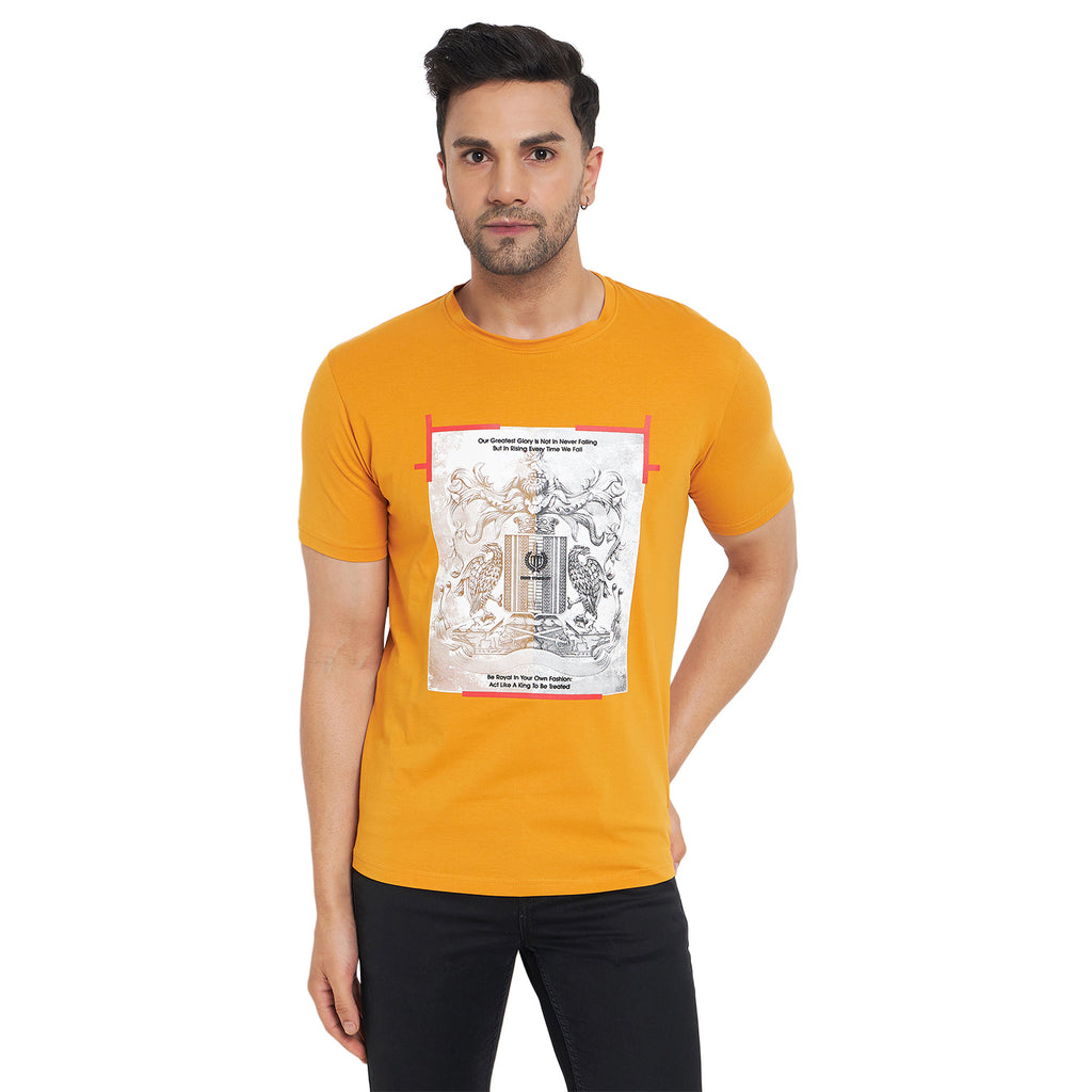 Duke Urban Men Half Sleeve Cotton T-shirt (MLF7079)