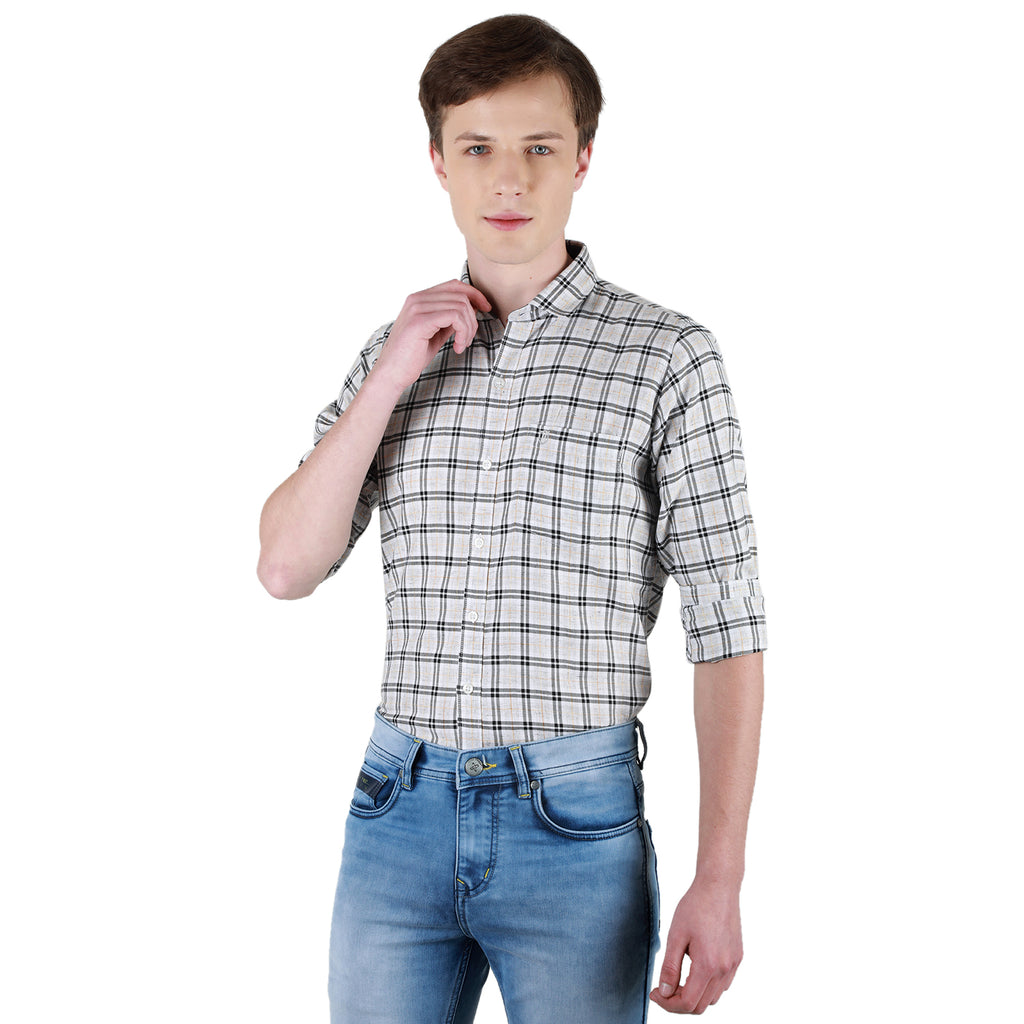 Duke Urban Men Full Sleeve Cotton Shirts (SDO8CKLB)
