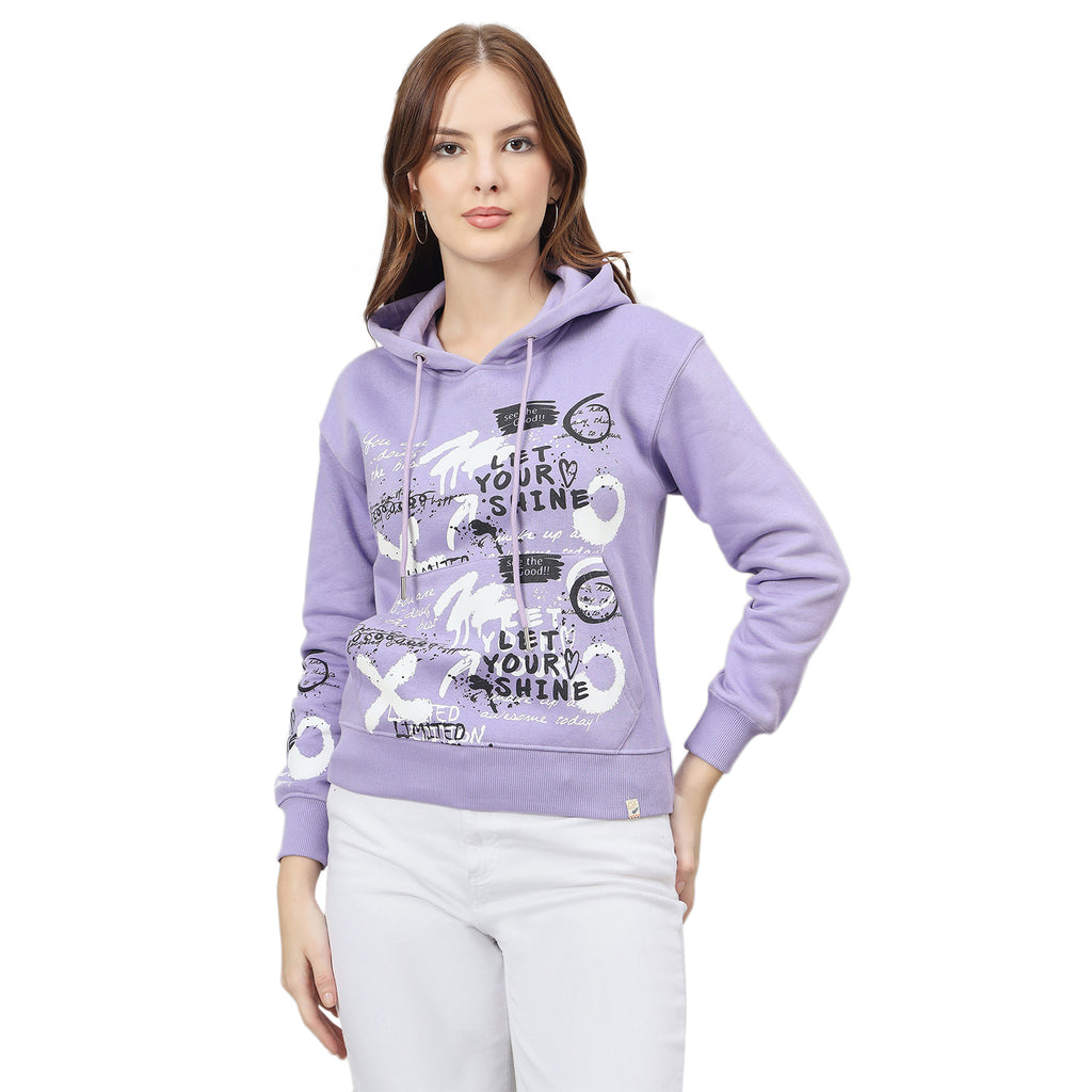 Duke Urban Women Hooded Regular Sweatshirt (LFX959)