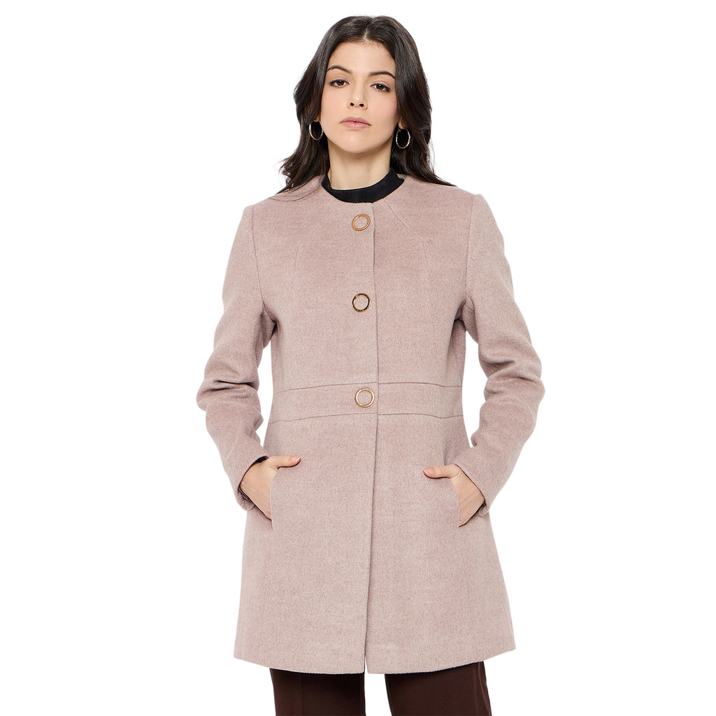 Duke Urban Women Full Sleeve Long Coat (SDZ4170C)