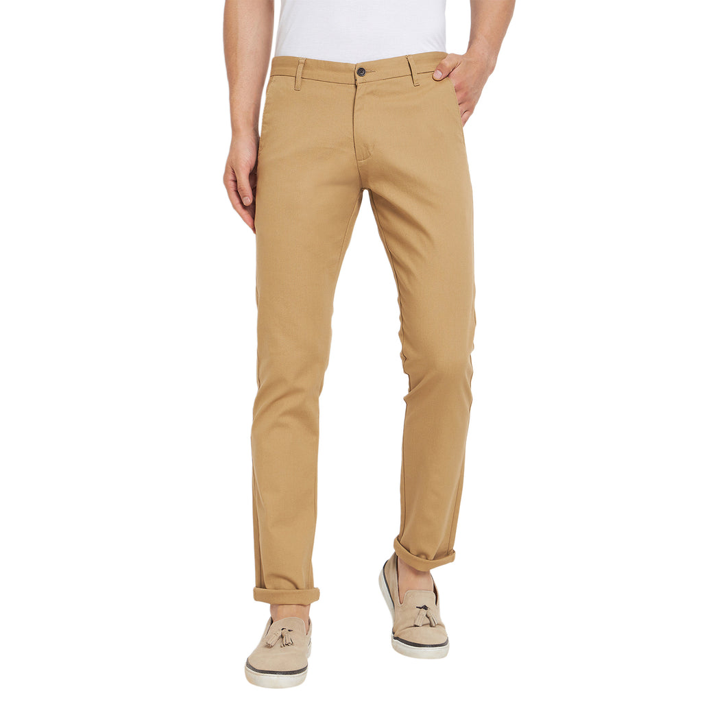 Duke Urban Men Solid Chinos Trousers (SDT4598)