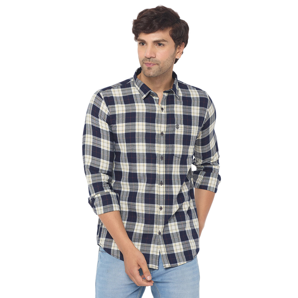 Duke Urban Men Full Sleeve Cotton Shirt (SDO7CKI)