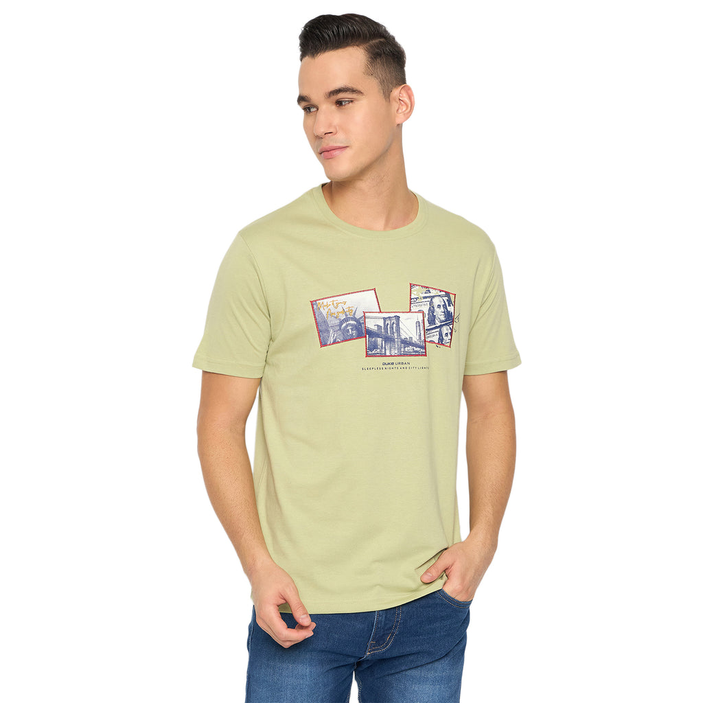 Duke Urban Men Half Sleeve Cotton T-shirt (ONLF301)