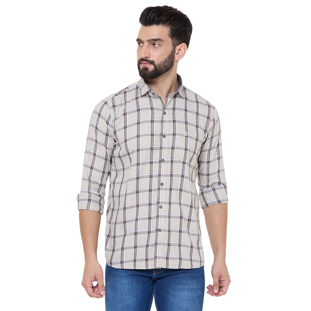 Duke Urban Men Full Sleeve Cotton Shirt (SDO8CKE)