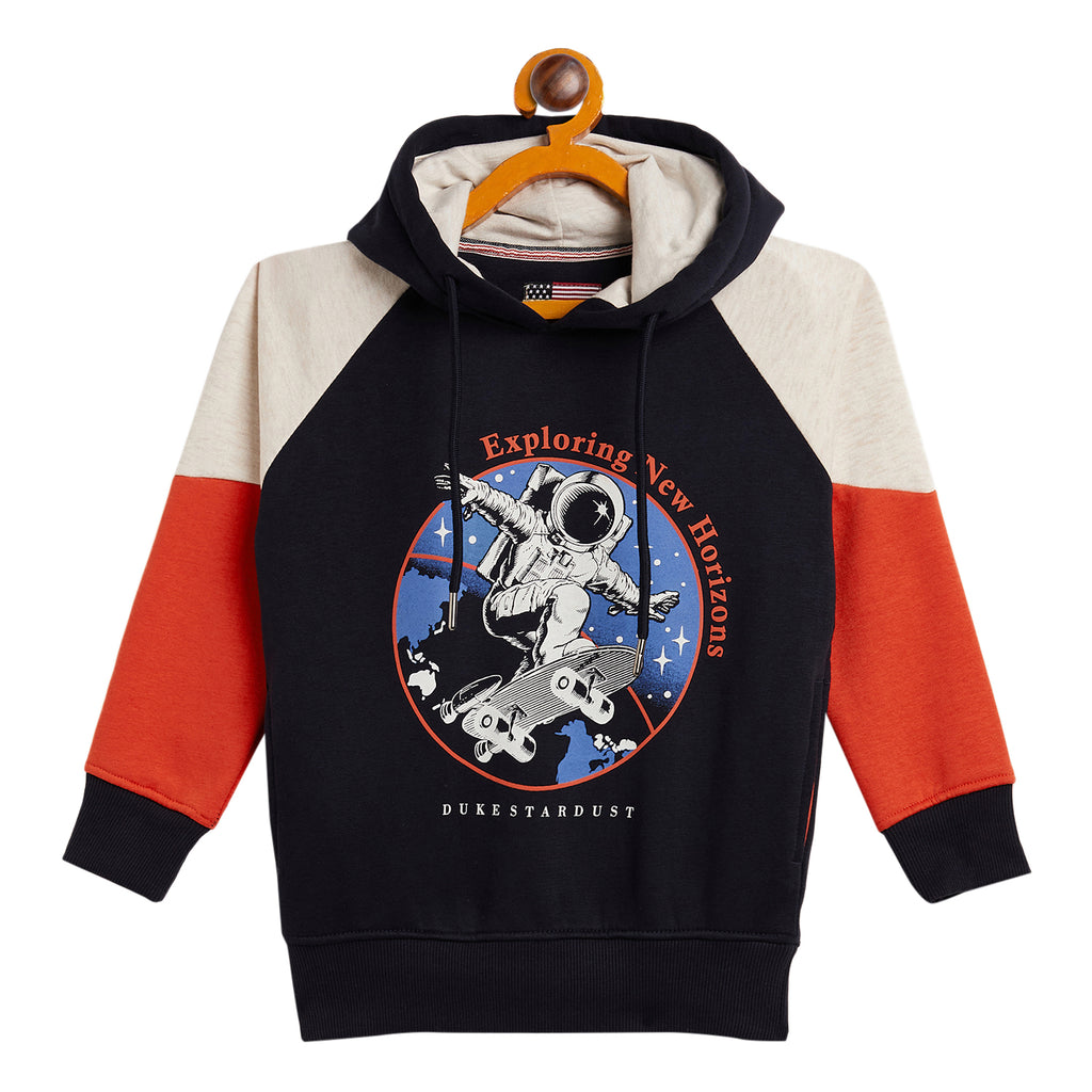 Duke Urban Boys Full Sleeve Hooded Sweatshirt (LF295)