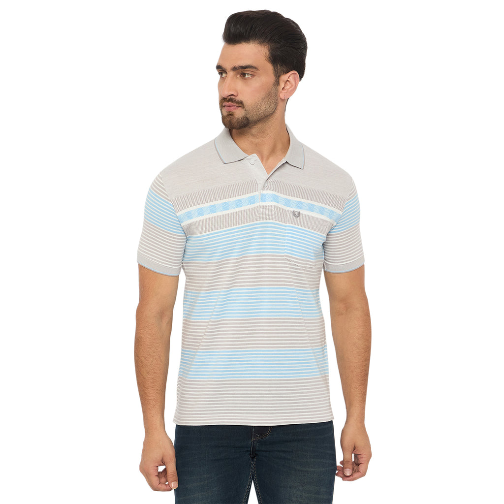Duke Urban Men Half Sleeve Cotton Tshirt (LF7351)