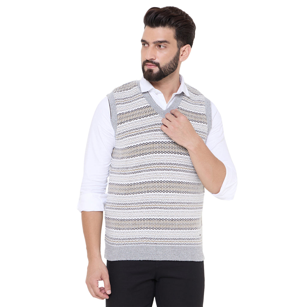 Duke Urban Men V Neck Reversible Sweater (SDS2290)