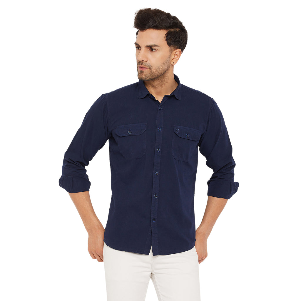 Duke Urban Men Cotton Full Sleeve Shirt (SDO9PLT)