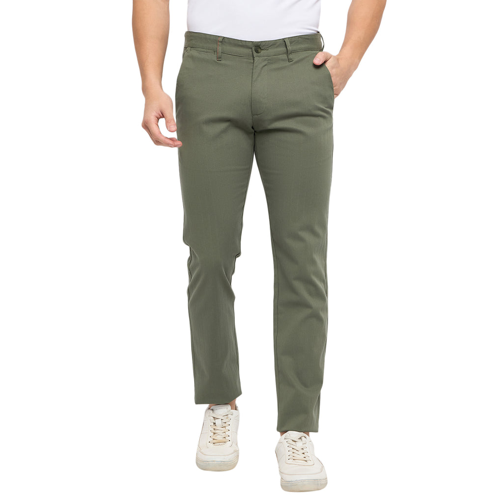 Duke Urban Men Flatfront Narrowfit Chinos Trousers (SDT4568)