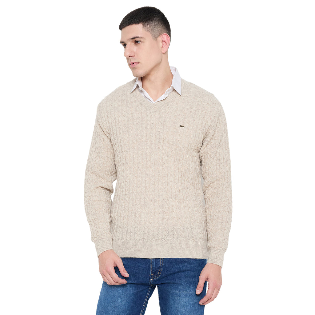 Duke Urban Men Full Sleeve V Neck Sweater (SDS2236)
