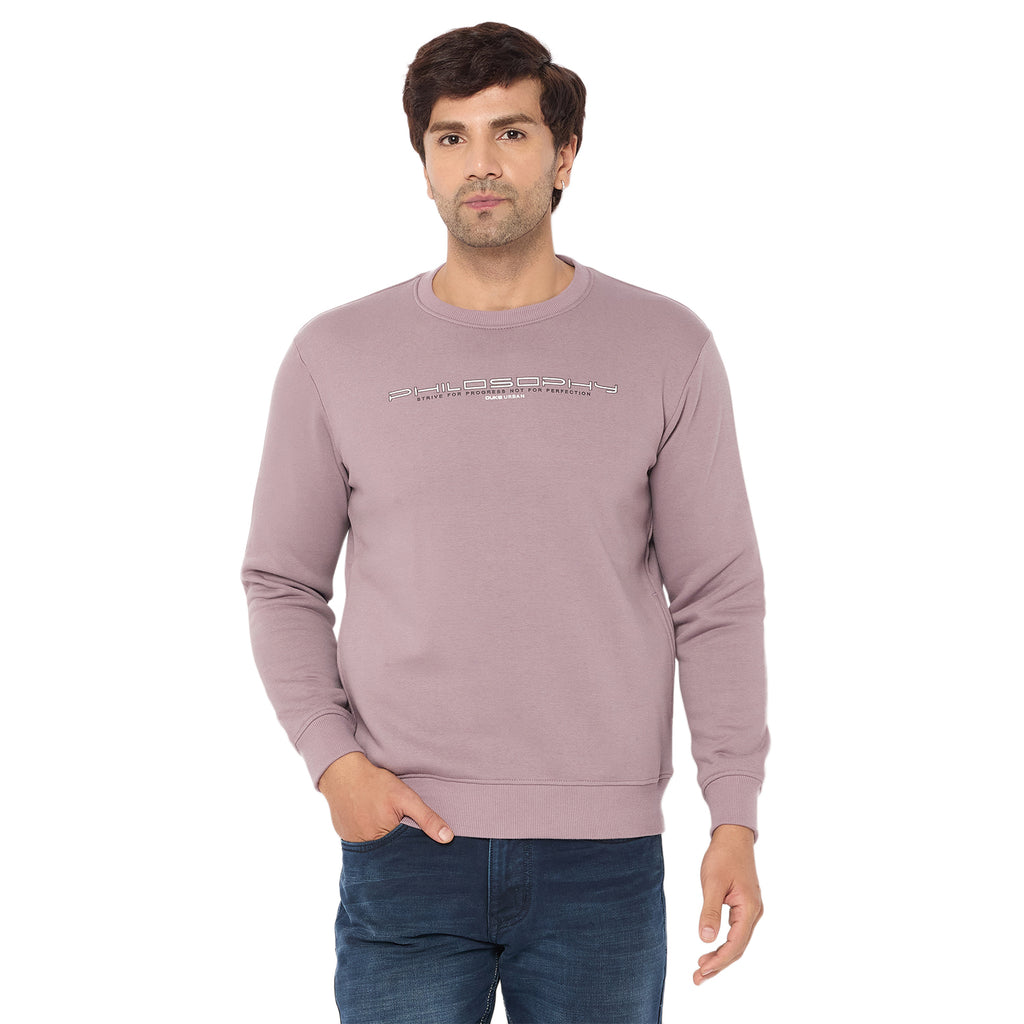 Duke Urban Men Solid Sweatshirt (LF6451)